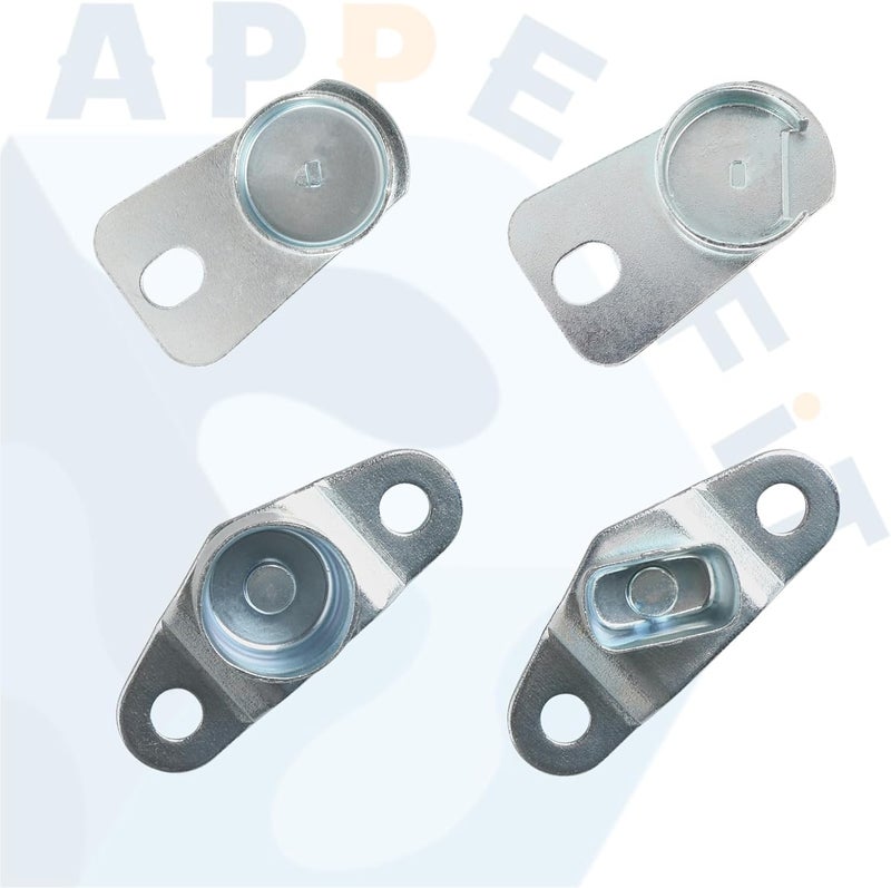 APPERFiT Tailgate Hinge Kit for Rear Tail gate Door Panel & Body Side Compatible with Chevrolet Chevy GMC Truck C1500 C2500 C3500 K1500 K2500 K3500 1993-2000 Tailgate Hardware Parts - Image 3